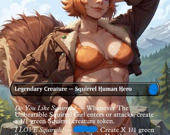 The Unbeatable Squirrel Girl - Waifu Proxy Foil TCG