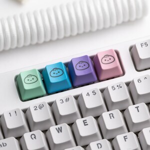 Dumpling Soup Dumpling Keycap | Custom Keycaps for Mechanical Keyboard | Cherry MX Stem | Unique Gamer Gifts