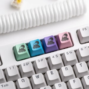 Mount Fuji Keycap | Custom Keycaps for Mechanical Keyboard | Cherry MX Stem | Unique Gamer Gifts