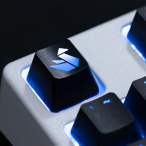 Origami Keycap | Custom Keycaps for Mechanical Keyboard | Cherry MX Stem | Unique Gamer Gifts