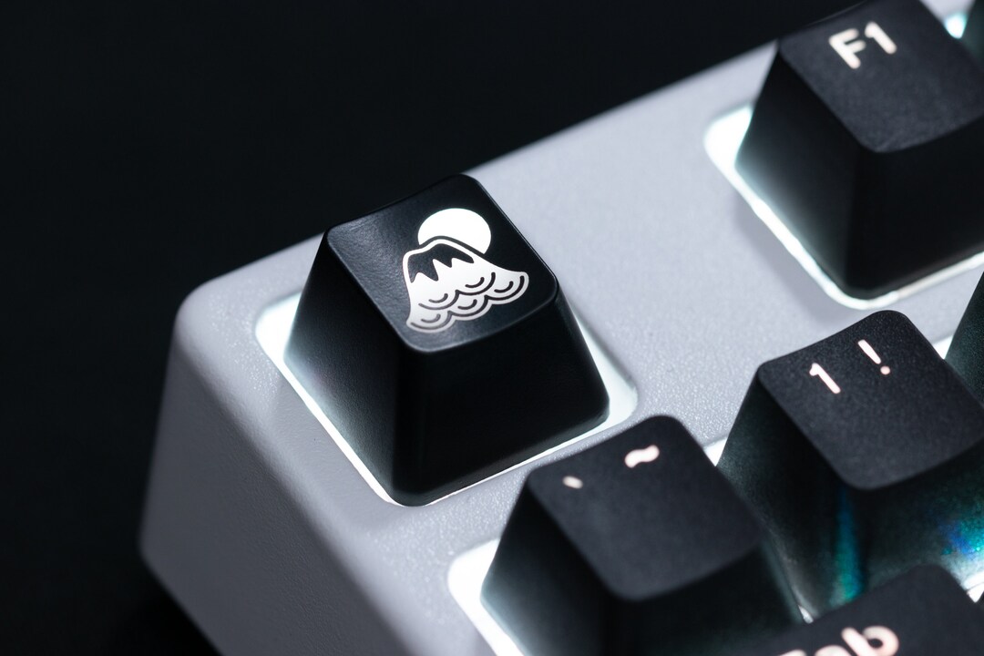 Handgemachte Artisan Keycap – Samurai Dojo Design Aus Kunstharz Für Mechanische Tastaturen (Cherry MX)