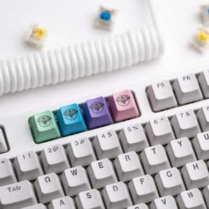 Japanese Fan Keycap | Custom Keycaps for Mechanical Keyboard | Cherry MX Stem | Unique Gamer Gifts