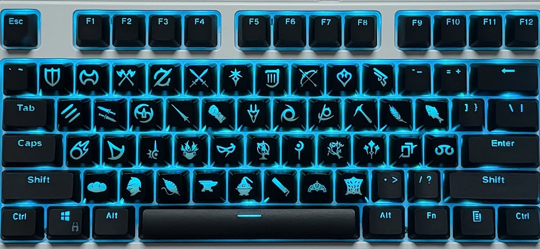 Final Fantasy 14 コラボ Novelkeys キーキャップ Final Fantasy 14