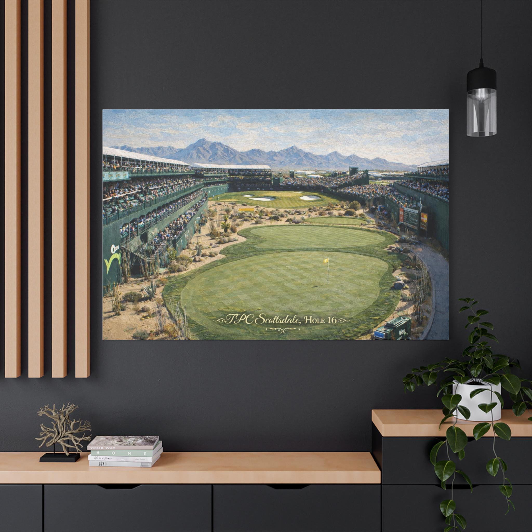 The Stadium Course at TPC Scottsdale offers a stern test for the everyday golfer