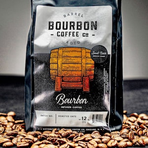 Met bourbon doordrenkte koffie (kleine batch)