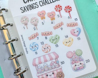 A7 Candy land Savings Challenge | Trackers only