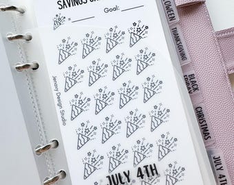 Holiday Savings Challenge Binder