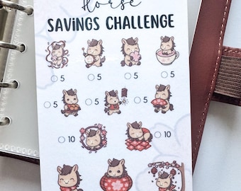 Horse Savings Challenge for A6 and A7