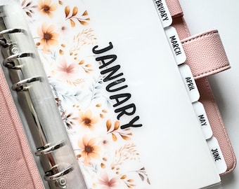 Monthly Cash Envelopes | A6 Personal | Autumn Leaves