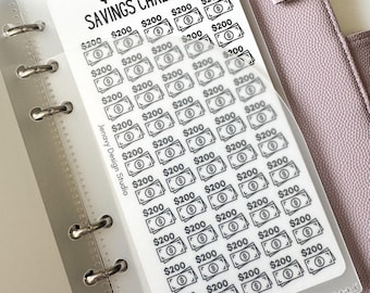 A6 Emergency Funds Savings Challenge for A6 Personal Budget and Saving Binders | 2026 Update