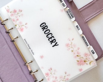 Custom Personalize Cash Envelopes for A6 Budget Binder | Sakura Theme