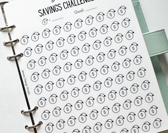A5 Debt Savings Challenge Tracker
