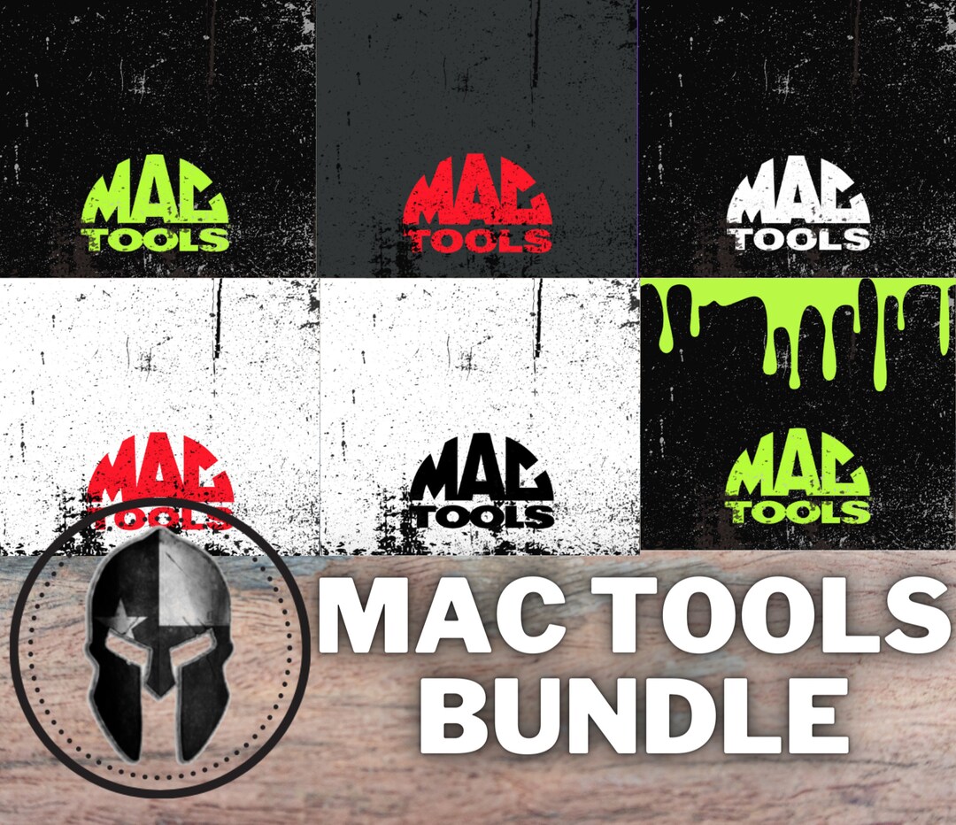 20oz MAC Tools Tumbler Wrap Bundle DIGITAL Png Jpg to - Etsy