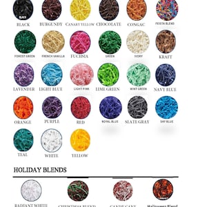Crinkle Cut Shredded Paper 1/4lb (4 oz.)  PakAppeal sold by GC Box Supply