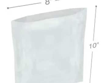 Clear LD Poly Bag 8"x10" 1 mil 100/pack  PakAppeal sold by GC Box Supply