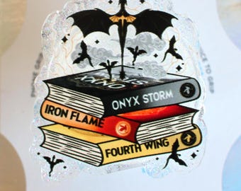 Dragon Book Lover Kindle Grip , Handmade Acrylic Resin Phone Grip