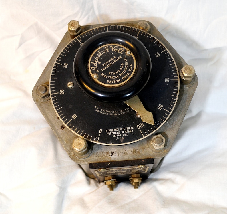 Standard Electrical Products Co. Adjustavolt Variable Transformer