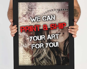 Custom Print Your Photos On Canvas or Fine Art.