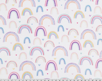 Rainbow Double Sided Minky, Cloud Cuddle® in Multi by Shannon Fabrics