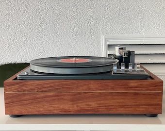 Plinto in Bubinga per Garrard Lab 80