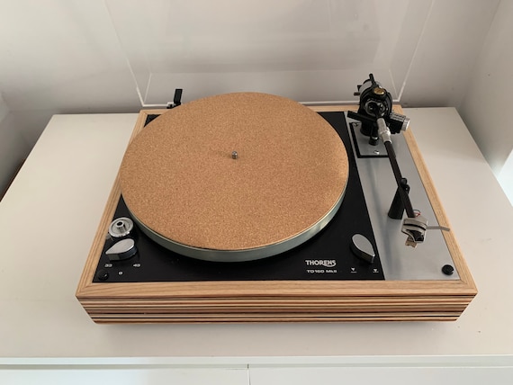 Custom Solid Wood Plinth for Thorens TD-145/147/160/165/166 Mkii