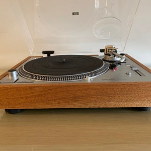 Zócalo de madera noble Niangon para Technics SL 1200 GR Artesanal