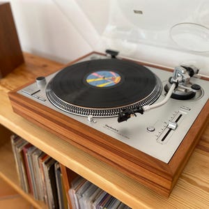 Bruin palissander handgemaakte zwevende plint voor Technics SL-1200G / SL-1210G / SL-1500C High-fidelity massief houten basis
