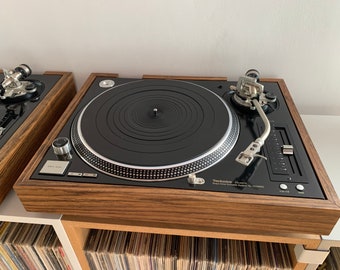 Zócalo de madera Mongoy para Technics sl 1200 mk2/m5g/mk5/m3d Turntable Not For sale