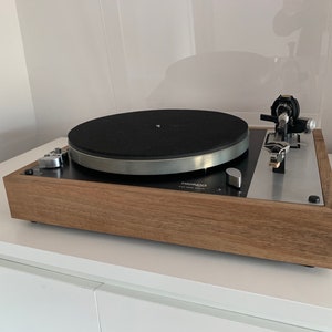 Zócalo de madera maciza de nogal para Thorens td-145 MKII / td-147MKII / td-160MKII/ td-165 MKII / td-166 MKII
