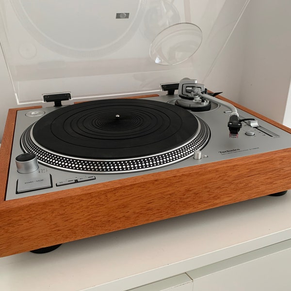 Zócalo de madera noble Doussie para Technics SL 1200 GR