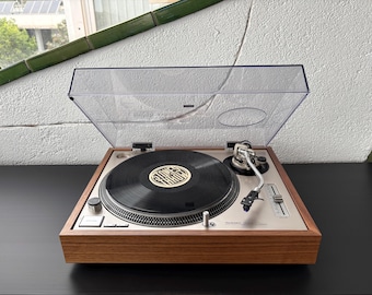 Handmade Laquered Walnut Plinth for Technics SL-1200G/GME/GR/GR2, Turntables – Solid Wood Hi-Fi Base