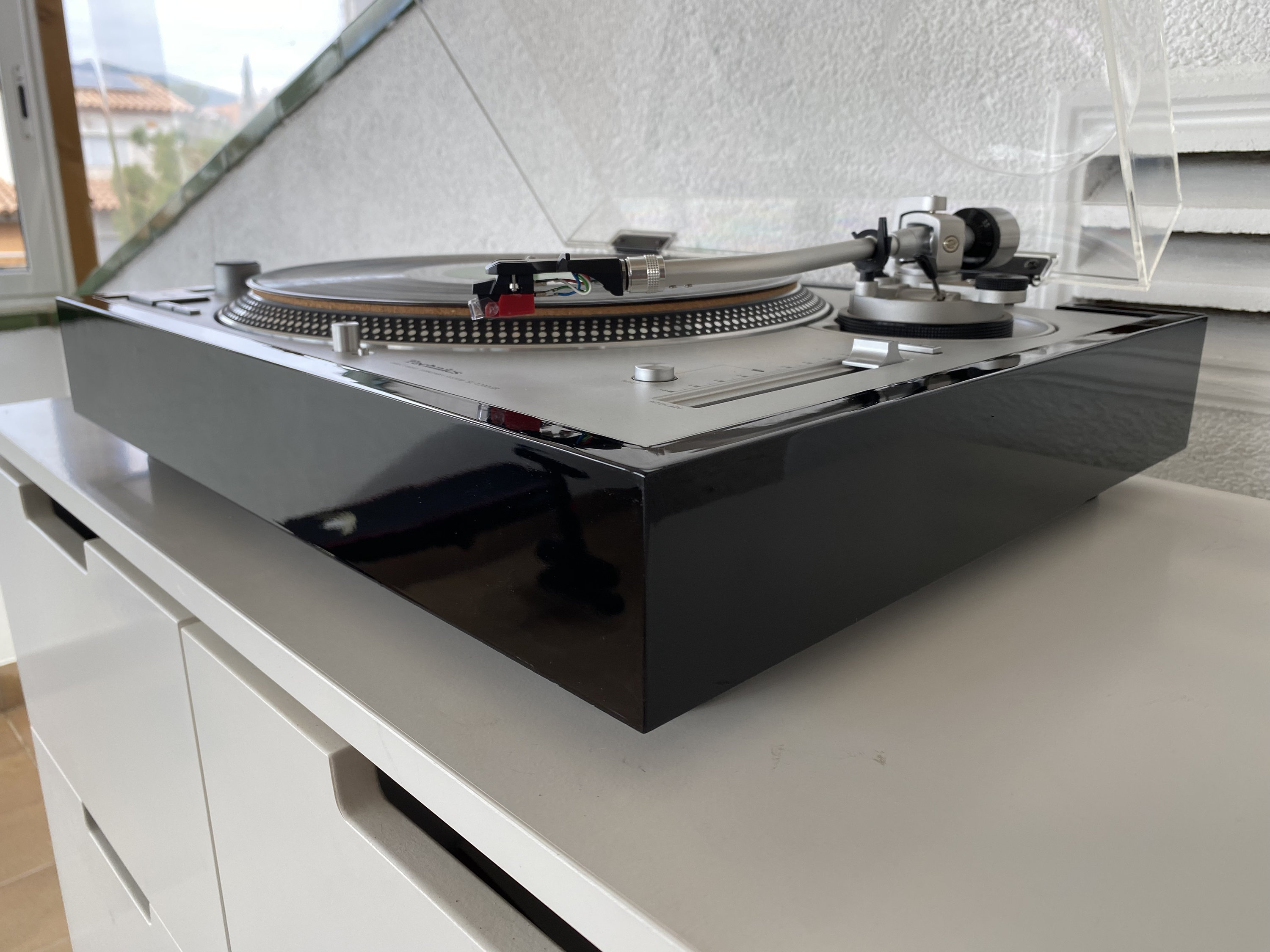 Handmade Piano Glossy Black Turntable Plinth: Technics Sl-1200g/gr/gr2 ...
