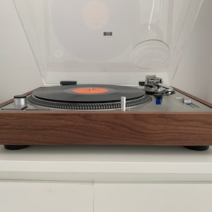 Madera noble de nogal Zócalo para Technics sl 1200 mkii / m5g / m3d / sl 1210 mkii / sl 1200 mkvii