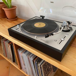 Technics SL-1200/1210 Plinth Base – Matte Black Solid Wood, Handmade for G, GR, GR2 Models