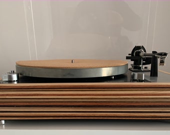 Custom Solid Wood Plinth for Thorens TD-145/147/160/165/166 Mkii