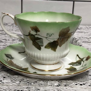 Royal Albert Reflection Series Fine Bone China Teacup and matching Saucer circa 1970’s