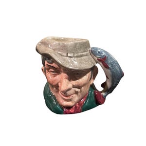 Royal Doulton Poacher Mini Toby Jug Royal Doulton Character Jugs of Poacher D6515 Mini Royal Doulton Character Jug