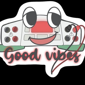 Good Vibes Electrophoresis Power Supply Sticker