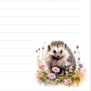 Modelli di lettere digitali JW Hedgehog - A righe e senza righe con e senza codice QR incluso Carta intestata stampabile dei Testimoni di Geova