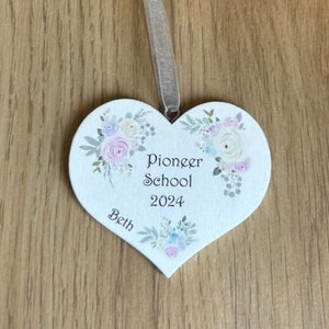 Personalised JW Pioneer School 2024 Gift - Little Hanging Heart Gifts for Pioneers Attending Pioneer Service School -  Jehovah's Witnesses