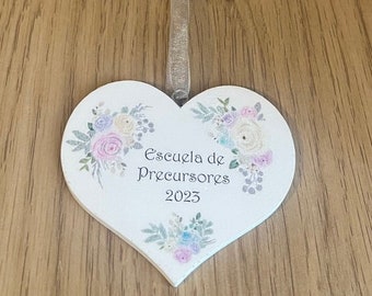 JW Spanish Pioneer School 2023 Escuela de Precursores 2023 Unique Little Hanging Heart Gifts for Pioneers -  Testigos de Jehova