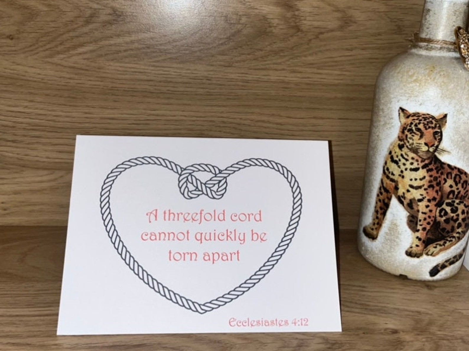 JW Wedding Congratulations Card Threefold Cord Husband Wife - Etsy UK