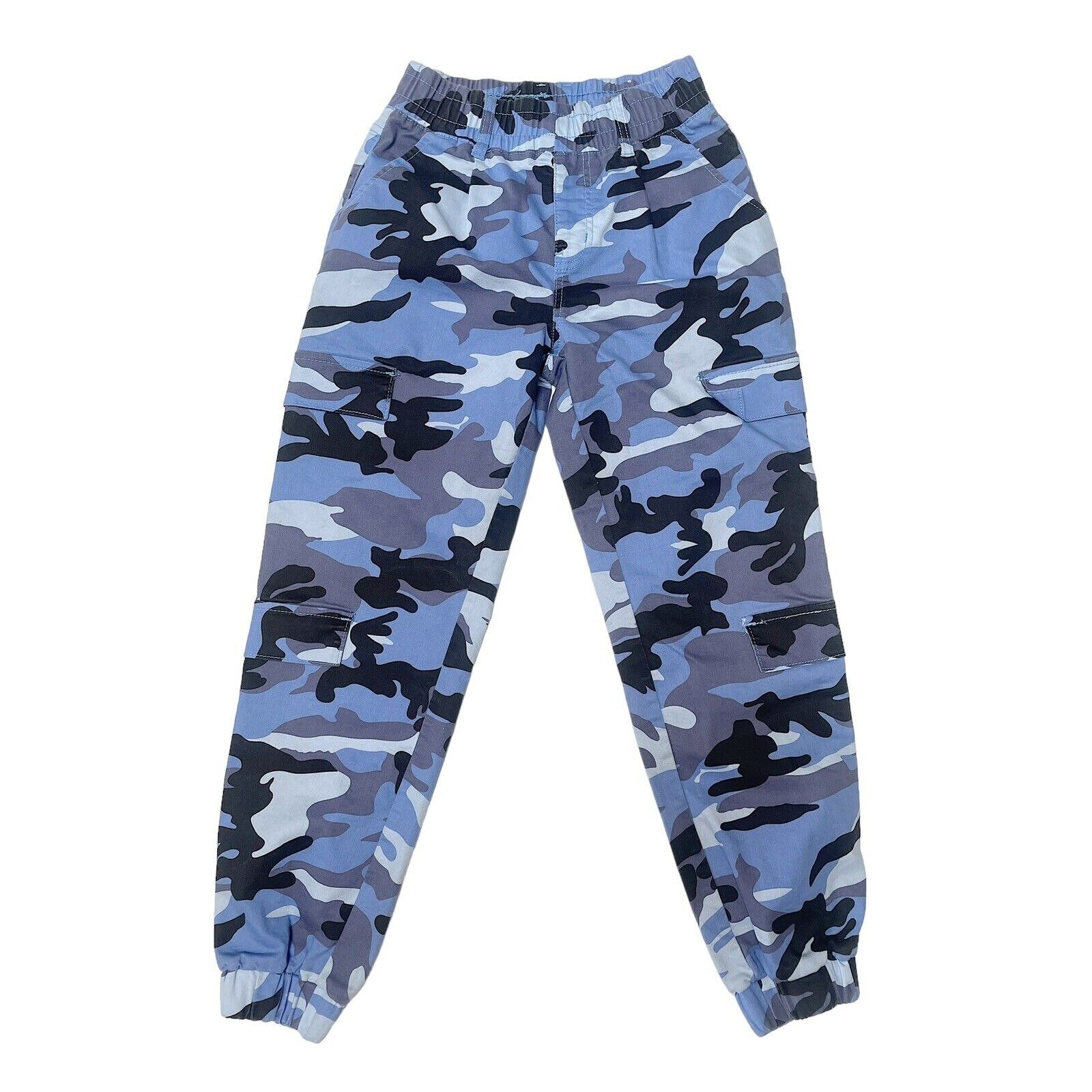 Blue camouflage sweatpants 2025