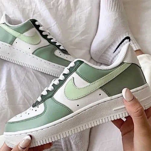 green air force 1 sage