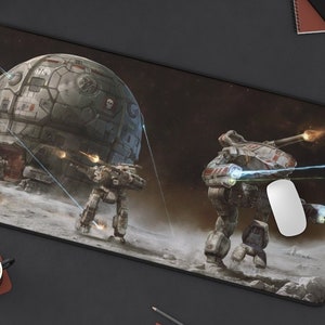 Mech Warrior / Battle tech Gamer Mouse pad, Laptop Pad Mat, Game Mat XXL mouse pad, Game Mat, play mat.