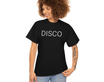 DISCO s’entraîne et habillez-vous Unisex Heavy Cotton Tee