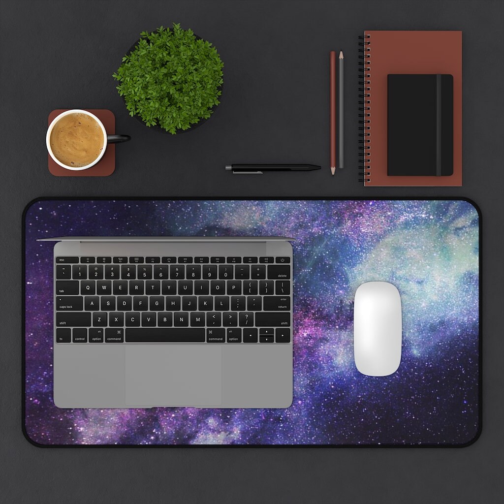 Outer Space Extra Large Desk Mat Keyboard Pad Starry Sky - Etsy