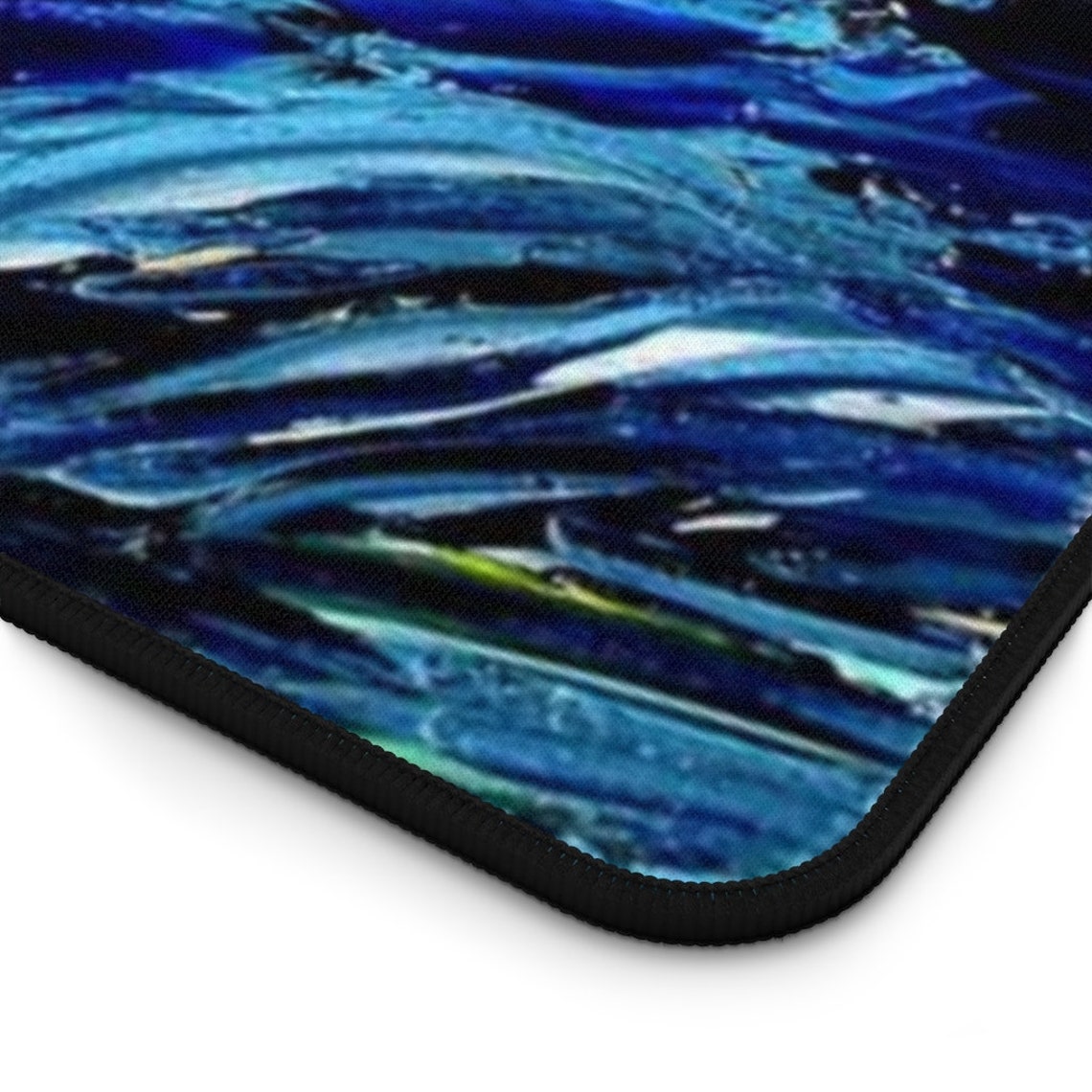 Starry Night Meets Star Trek Desk Mat Extra Large Mouse Pad Etsy