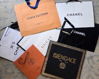Bolsa de compras vintage de diseñador: Chanel, Dior, Hermès, Louis Vuitton, Fendi, Fendace, Gucci, Bottega Veneta, Burberry, Juicy Couture