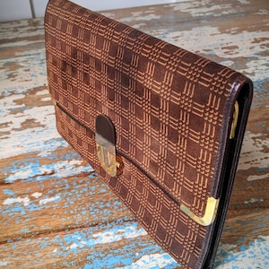 Vintage70's Santi Letter Bag, Luxury Vintage Leather Purse